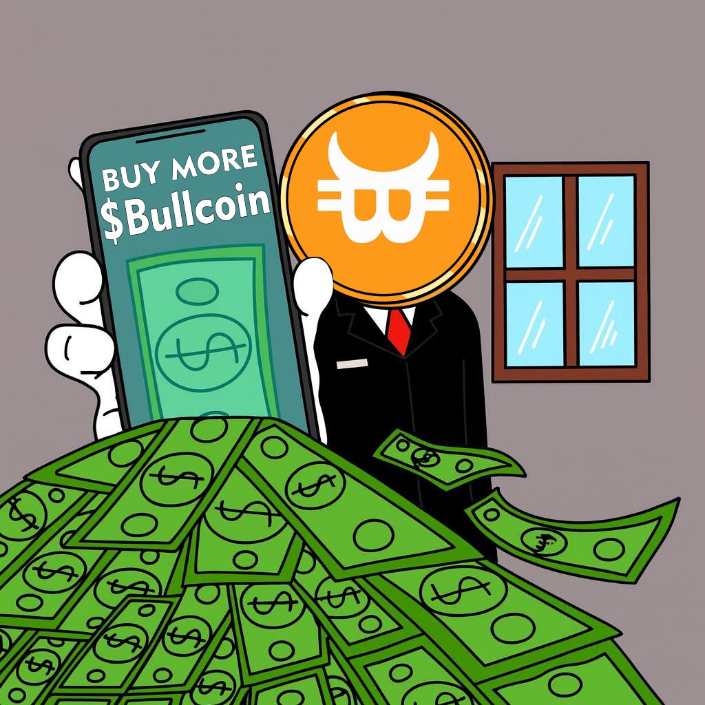 Bullcoin Businessman